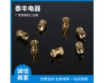 热熔通孔直纹铜螺母  注塑预埋铜螺母 非标螺母定制 (1)